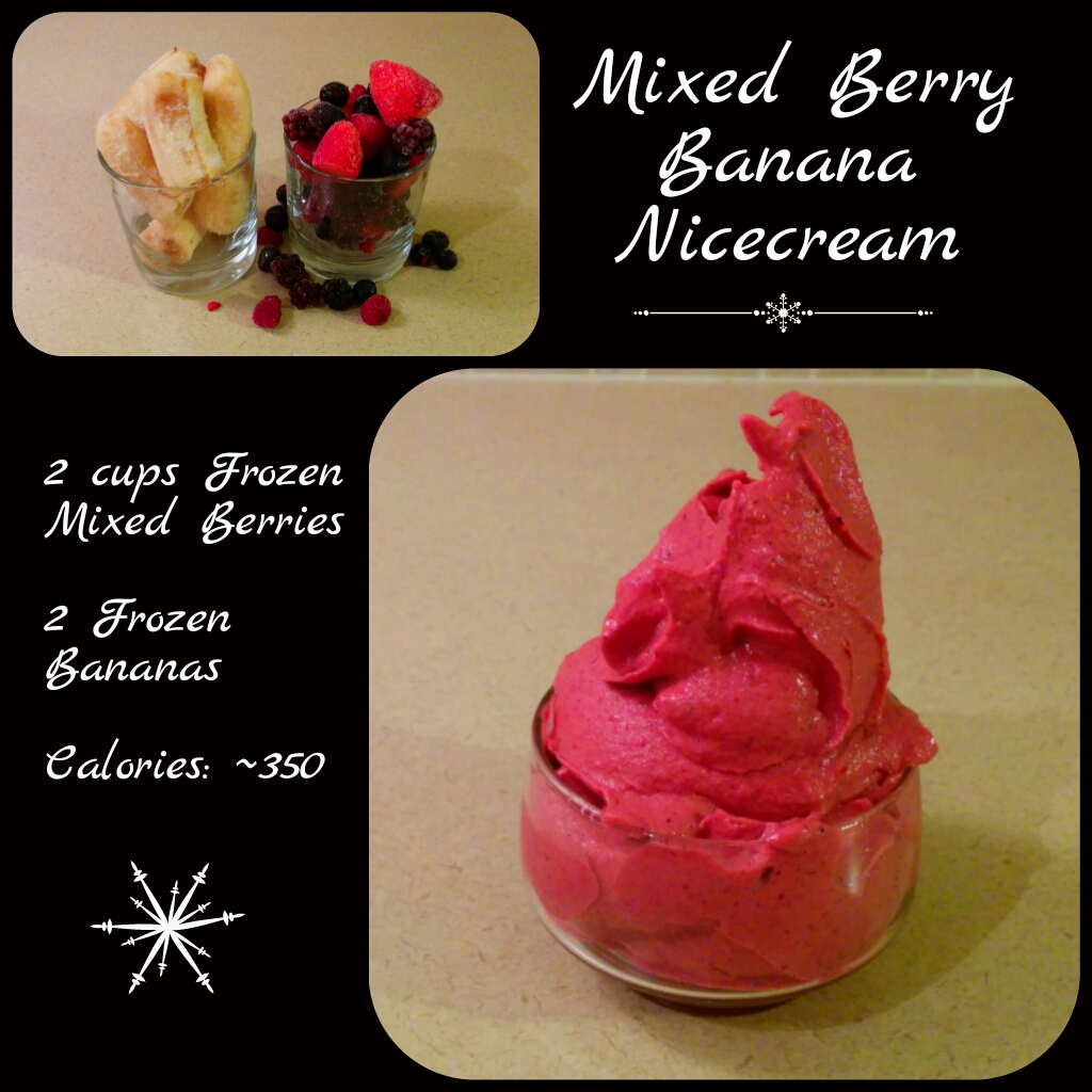 Mixed Berry Nicecream